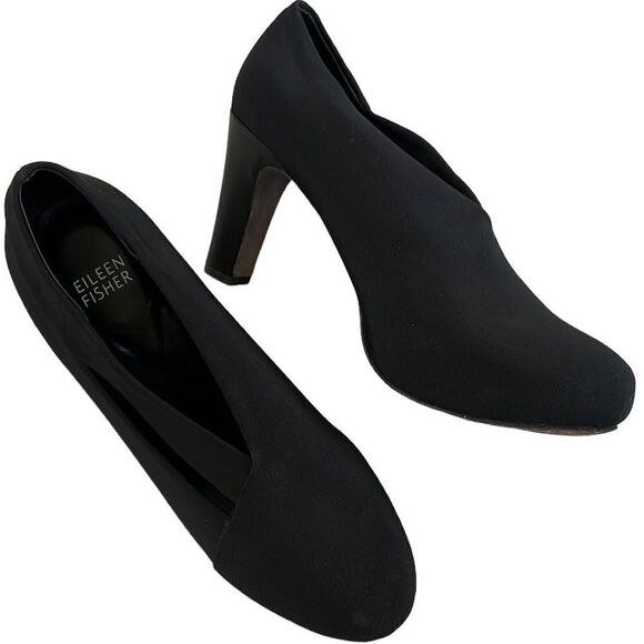 EUC Eileen Fisher Heels - Picture 1 of 8